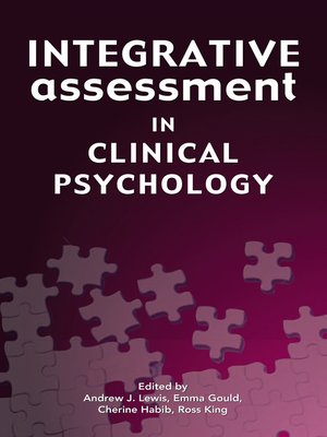cover image of Integrative Assessment in Clinical Psychology